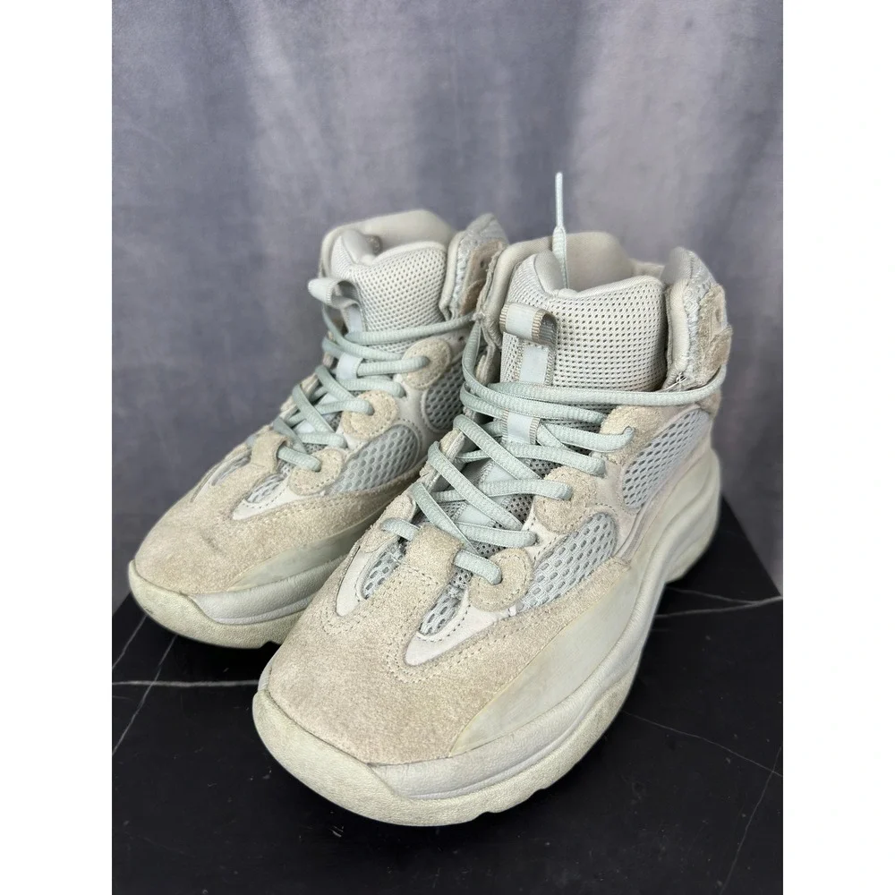 Adidas Yeezy Desert Boot Salt FV5677 Size 4.5 Salt Grey Sneakers